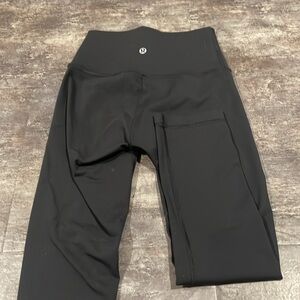 Lululemon black align leggings size 0